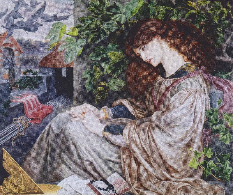 Dante Gabriel Rossetti Pia de Tolomei oil painting image
